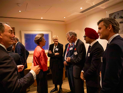 HRH Princess Royal meeting delegates